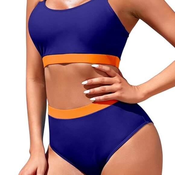 Color Block Swimwear - Picture 2 of 6